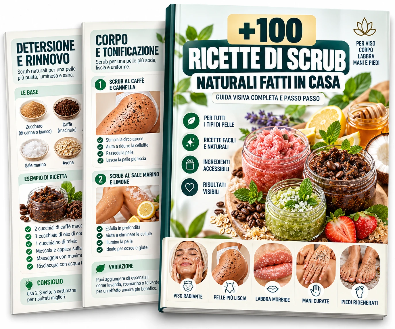 Uno sguardo alle pagine della guida degli scrub naturali
